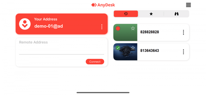 Anydesk подключение к iphone